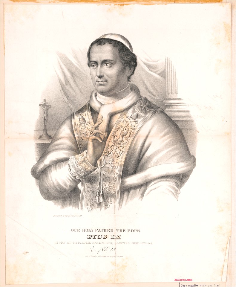Our holy father the Pope Pius IX LCCN2003674320
