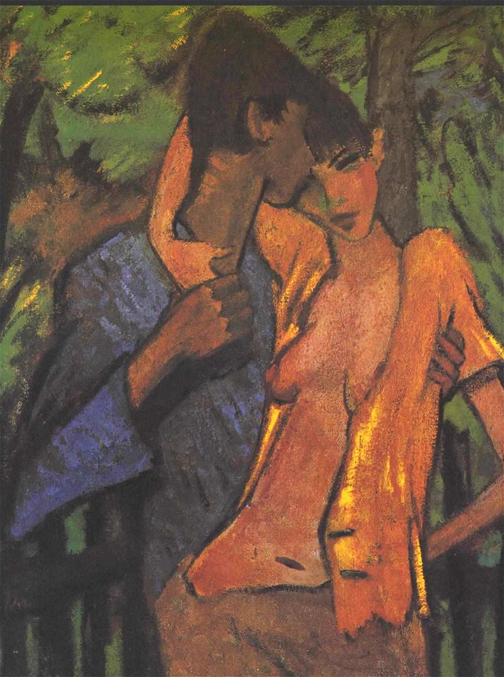Otto Mueller - Liebespaar