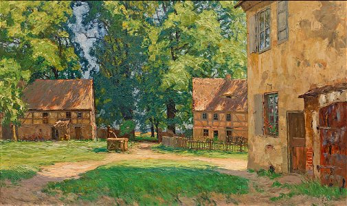 Otto Altenkirch Sommertag im Hellergut