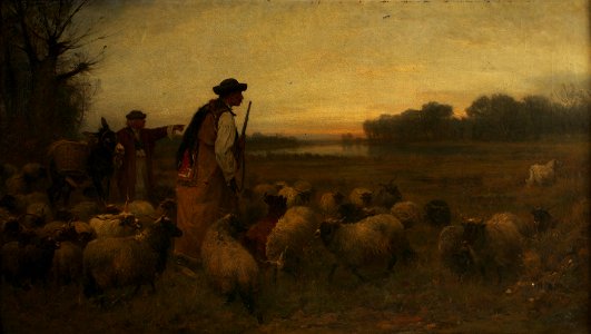 Otto von Thoren - Die Nähe des Wolfes - 76 - Österreichische Galerie Belvedere
