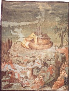 Oswalt Kreusel - Millstätter Fastentuch - Die Sintflut