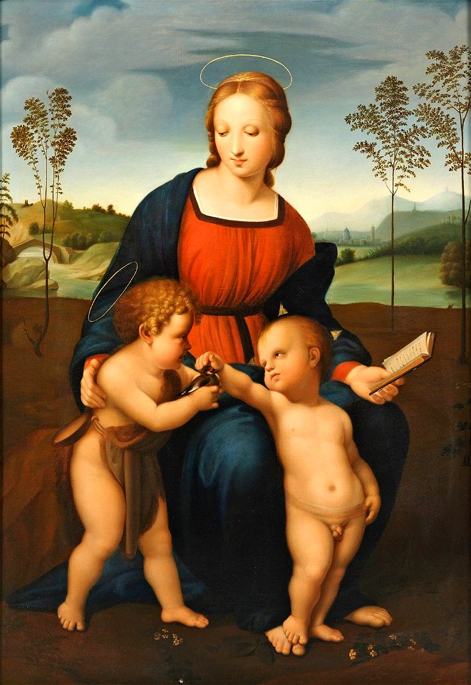 Otto Friedrich Ignatius nach Raffael Madonna del cardellino