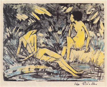 Otto Mueller - Kageler Wald - 1922