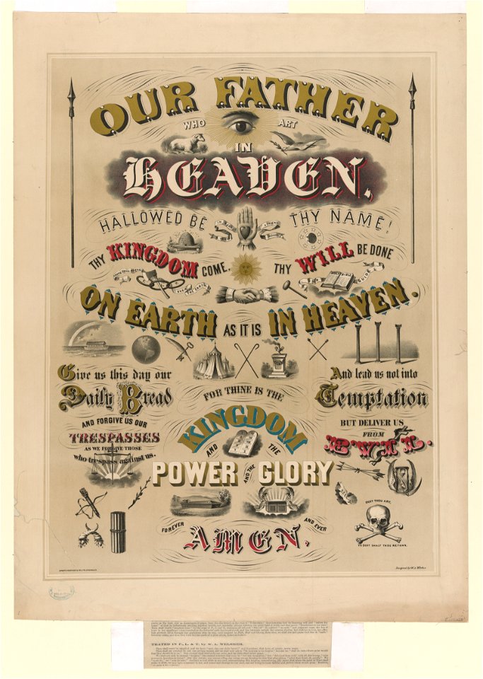 Our father who art in Heaven ... - designed by W.A. Welsher. LCCN94512414