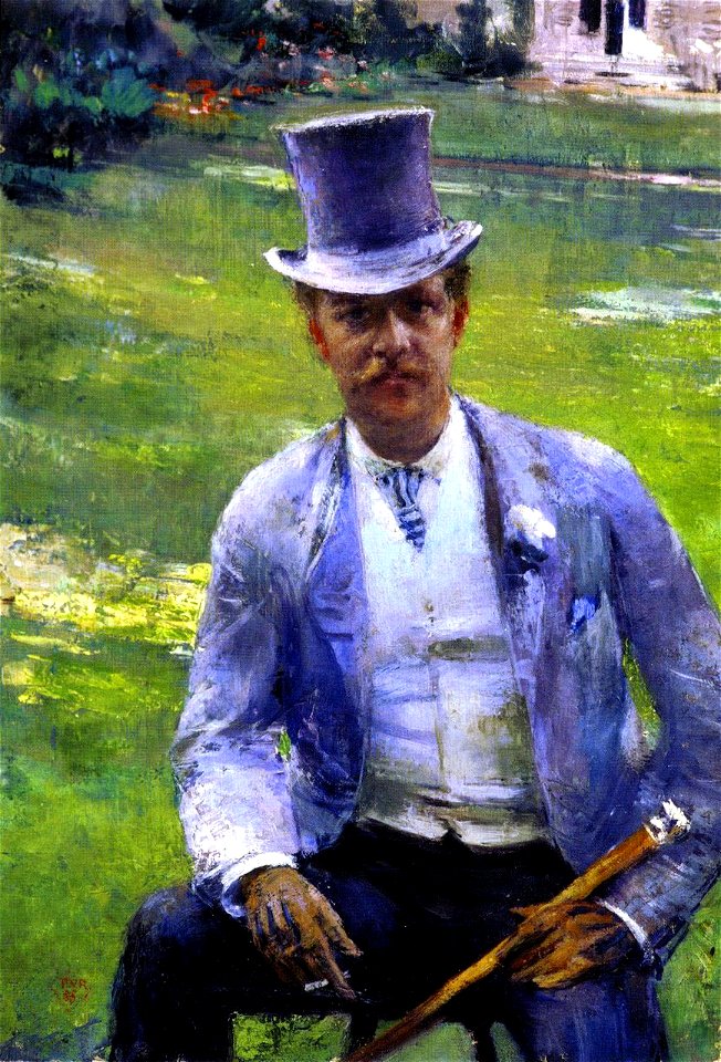 Octave Maus by Rysselberghe