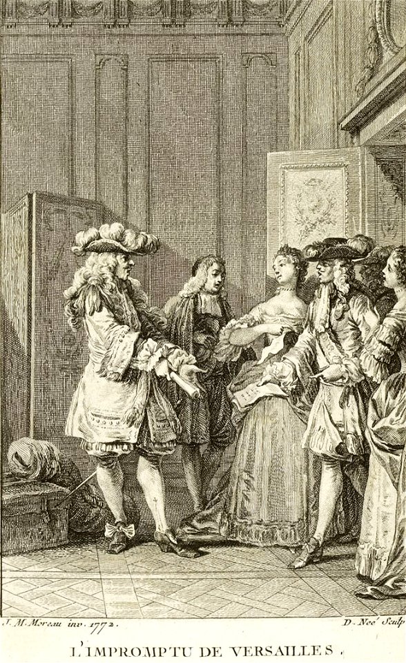 Oeuvres de Molière -L'Impromptu de Versailles - Bret - François Denis Née