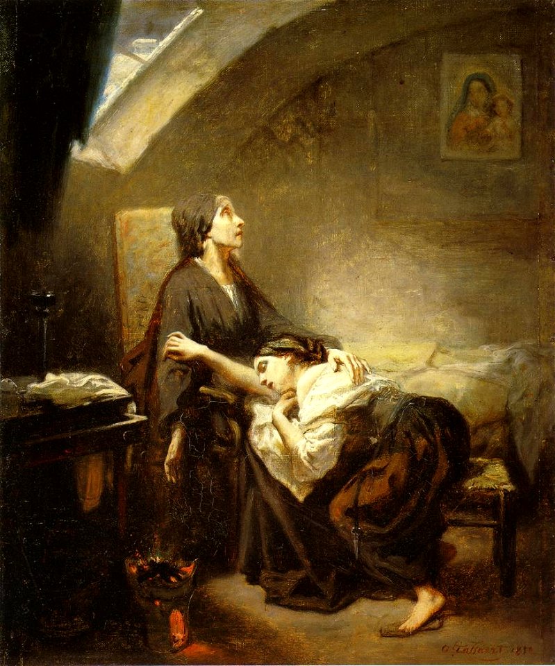 Octave Tassaert-An Unfortunate Family aka Suicide 1852