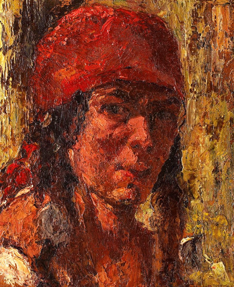 Octav Bancila - Tigancusa cu basma rosie