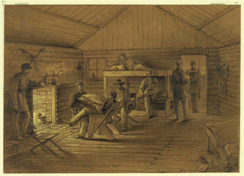 Officers' winter quarters LCCN2004661517