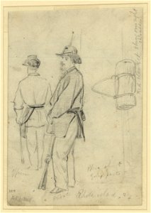Officer and private of a Rhode Island regiment LCCN2004660768