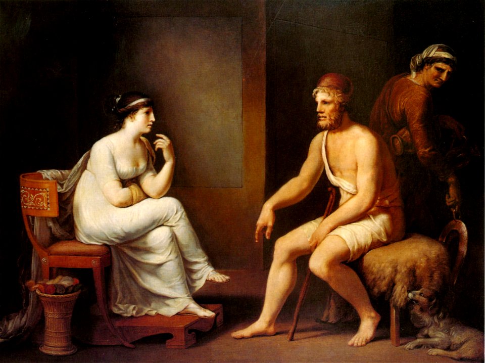 Odysseus und Penelope (Tischbein)