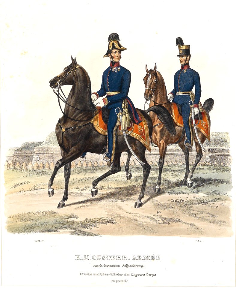 Oesterreichische Arme 1837 01