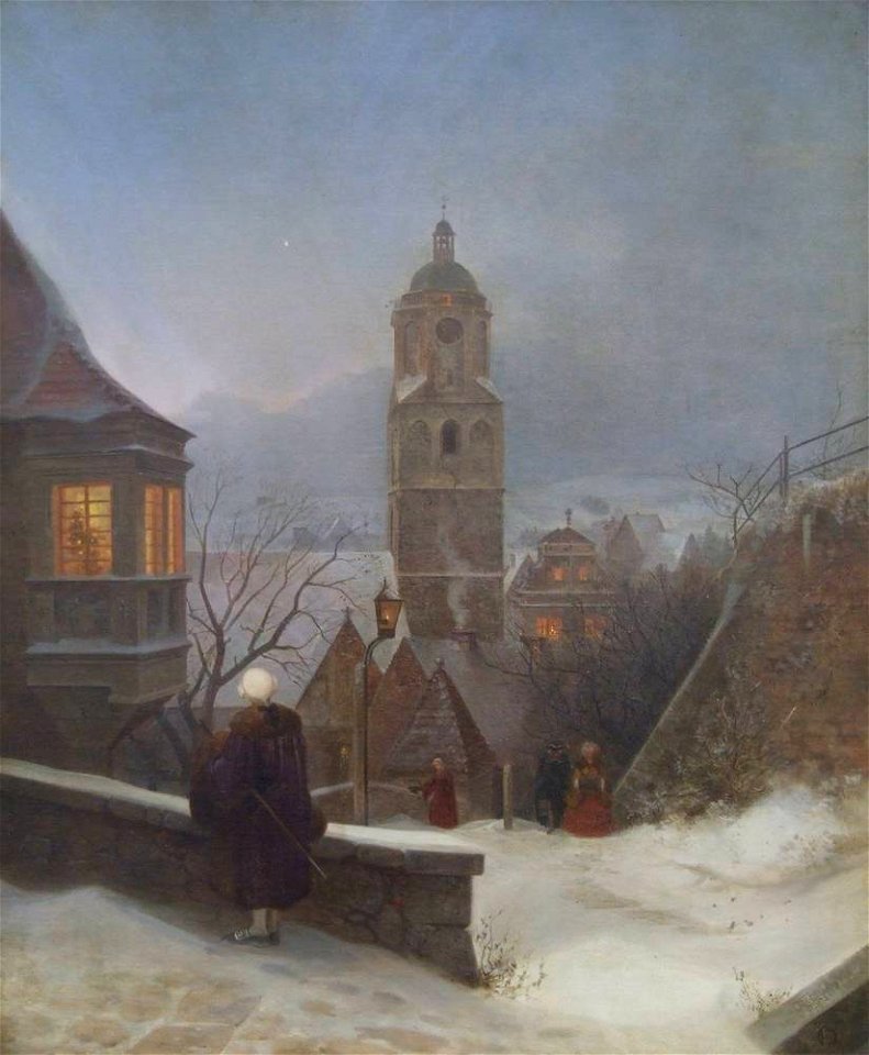 Ernst Ferdinand Oehme - Stille Weihnacht