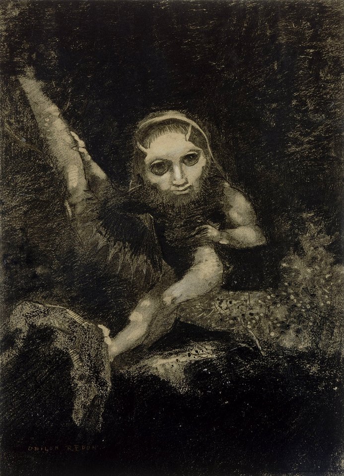 Odilon Redon - Caliban - Google Art Project