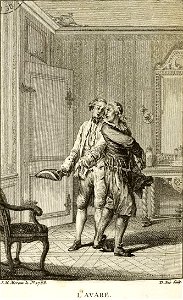 Oeuvres de Molière -L'Avare - Bret - François Denis Née