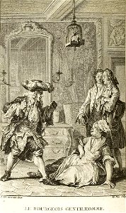 Oeuvres de Molière -Le Bourgeois gentilhomme - Bret - François Denis Née