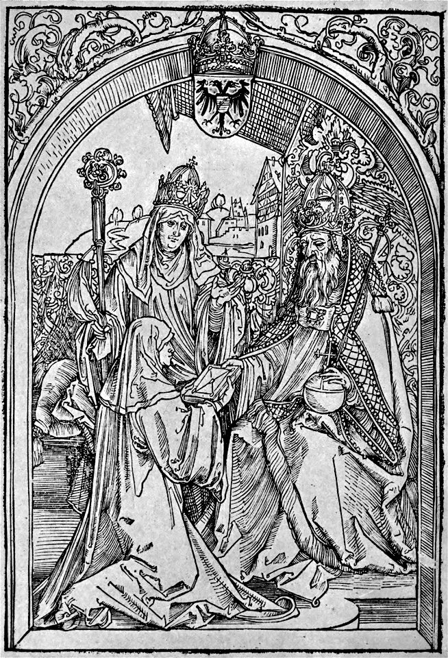 Of Six Mediaeval Women face001