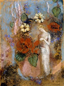 Odilon Redon - Pandora - Google Art Project