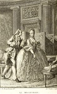 Oeuvres de Molière -Le Misanthrope - Bret - Antoine-Jean Duclos