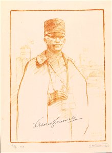 Oddone Tomasi – Ritratto di Vittorio Emanuele III 2