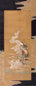 Ogawa Haritsu - Courtesan Eguchi as the Bodhisattva Fugen with a White Elephant - 2013.57 - Harvard Art Museums