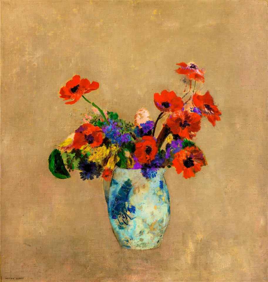 Odilon Redon - Vase de Fleurs