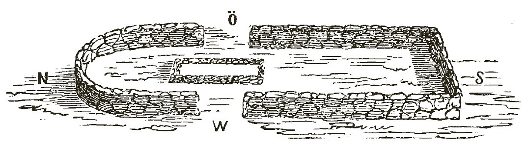 Offerställe kallat Kapellet vid Espedal Hyltén-Cavallius Wärend och Wirdarne (1863) s200