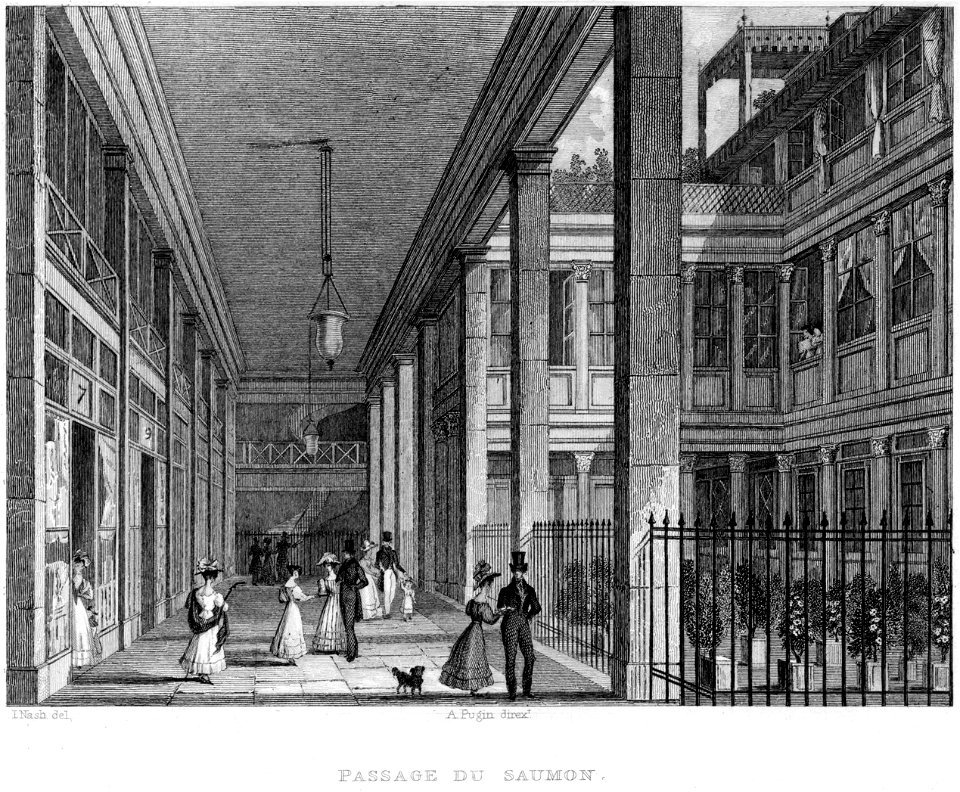 Passage du Saumon, 1831