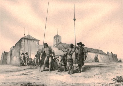 Patagones y Aucas - Carmen de Patagones - Buenos Aires, según D’Orbigny y Lassalle