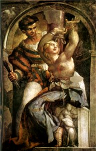 Parmigianino, Sant'agata e il carnefice