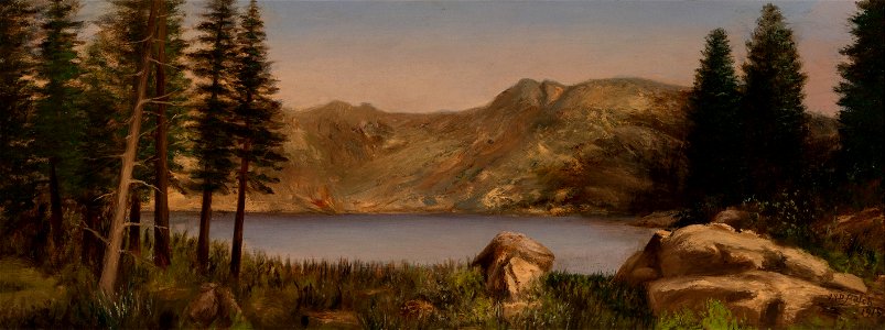 In the Sierra Nevadas (Vicinity Mt. Lassen) by Joel Von Dell Patch