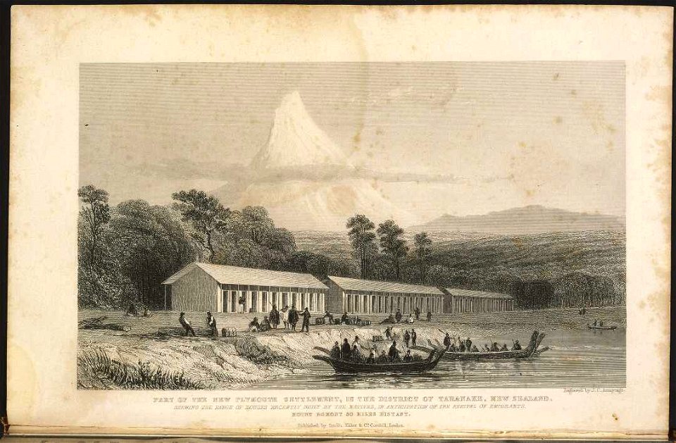 Part of the New Plymouth settlement in the district of Taranake PUBL-0048-01