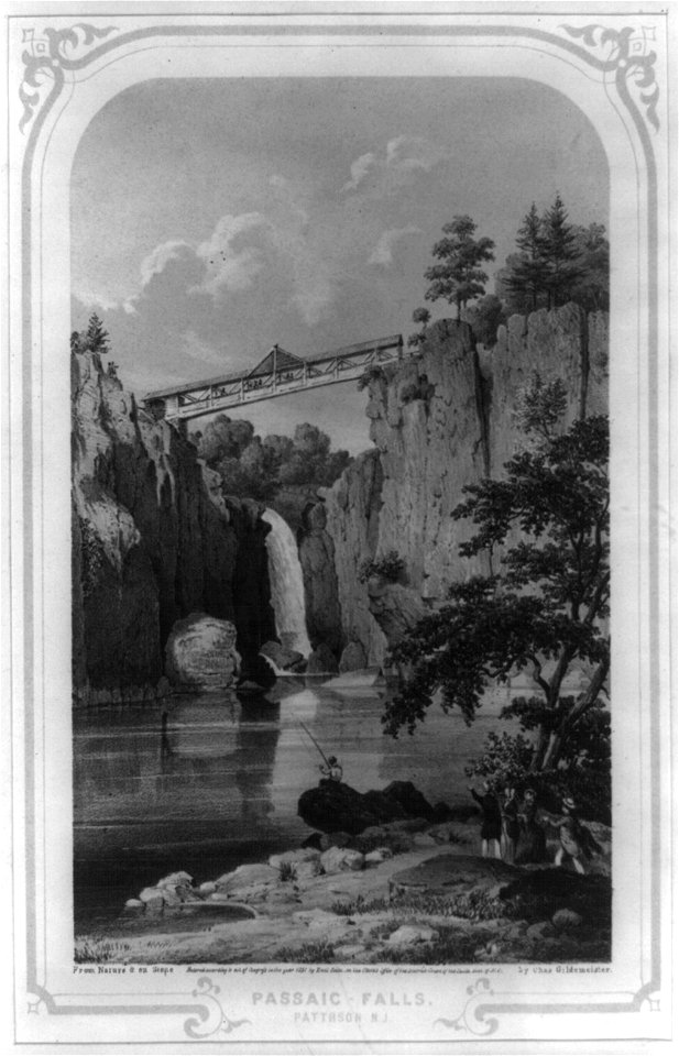 Passaic Falls. Paterson, N.J LCCN2003674373