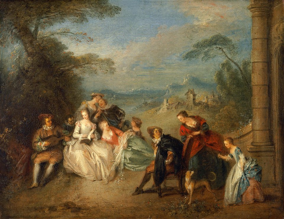 PATER, Jean Baptiste Joseph - Concert Champêtre