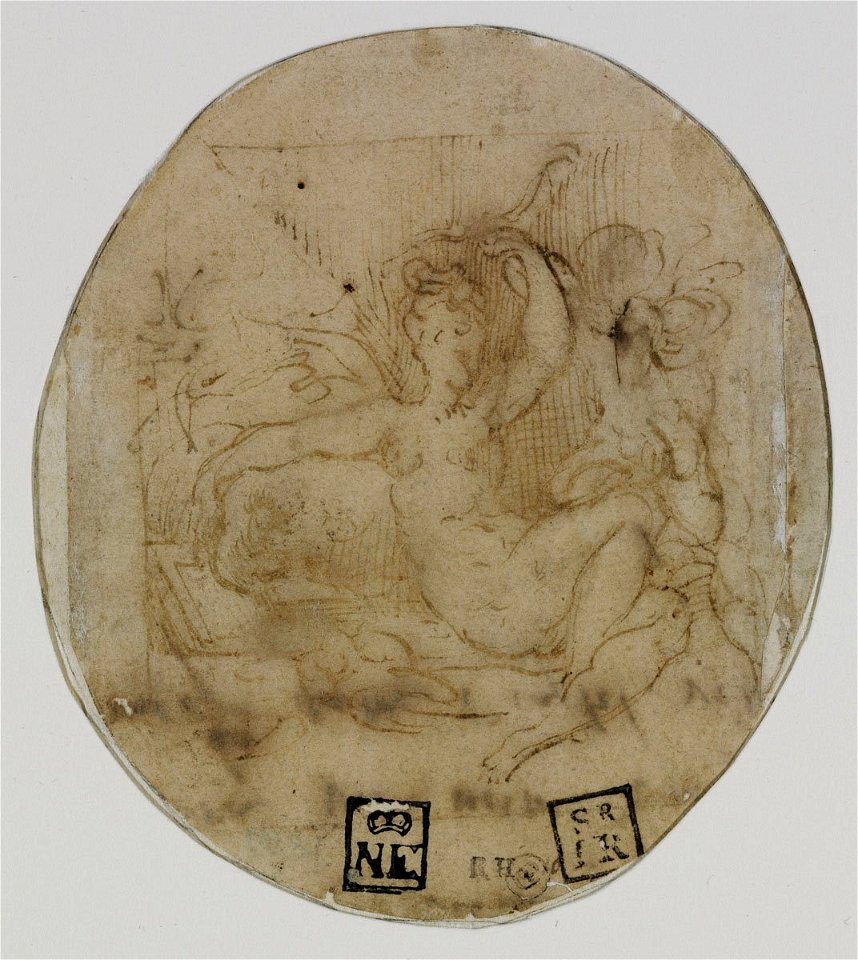 Parmigianino - Venus Disarming Cupid, 1899