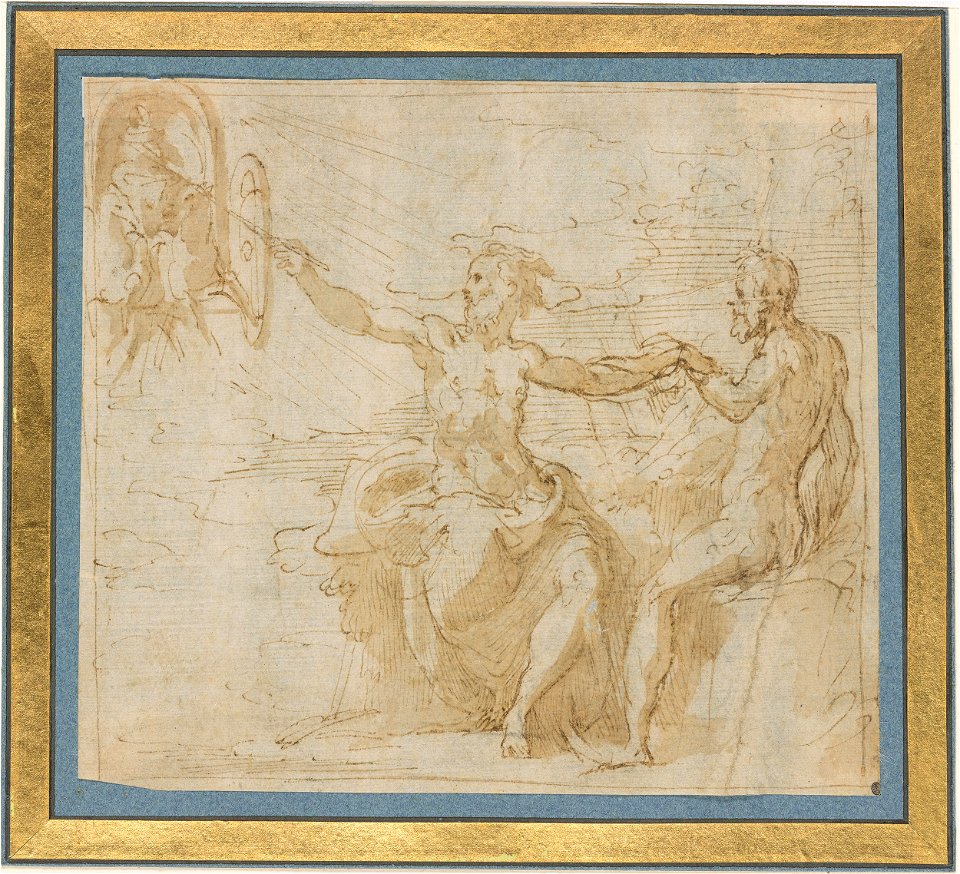 Parmigianino - Prometheus Animating Man, IV, 45