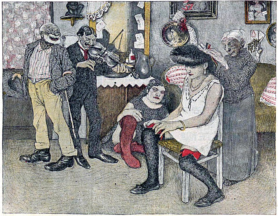 Pascin - Schmückt Maruschka