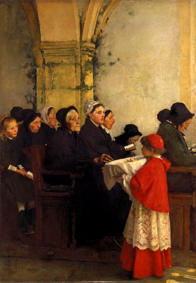 Pascal Dagnan-Bouveret - Le pain bénit