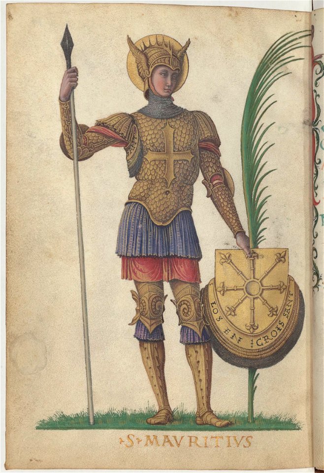 Passion de saint Maurice - Arsenal940 - saint Maurice f34v