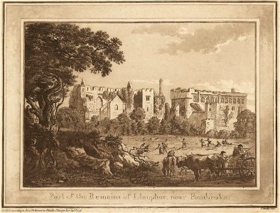 Part of the remains at Llanphor, near Pembroke Septr 1st 1775