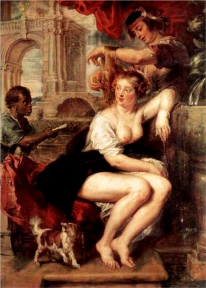 Peter Paul Rubens - Batseba ontvangt koning David's brief (2 Samuel 11, 1-27) - Gal.-Nr. 965 - Staatliche Kunstsammlungen Dresden