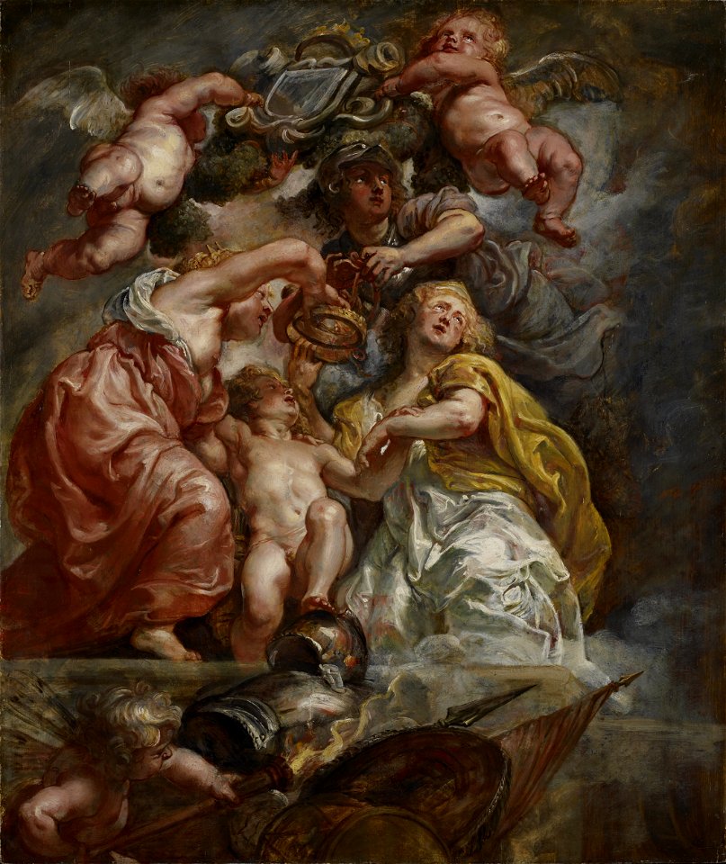 Peter Paul Rubens - The Union of England and Scotland (Charles I as the Prince of Wales) - 26.2 - Minneapolis Institute of Arts