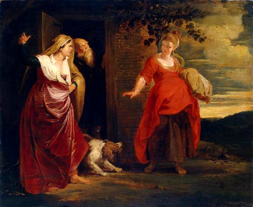 Peter Paul Rubens - De wegzending van Hagar (Genesis 16 -1-6) - ГЭ-475 - Hermitage Museum