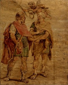 Peter Paul Rubens - Twee Romeinse veldheren - 2300 (OK) - Museum Boijmans Van Beuningen
