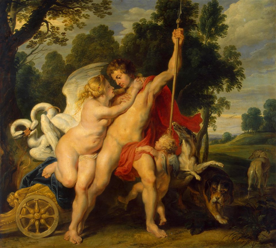 Peter Paul Rubens - Venus and Adonis - WGA20288