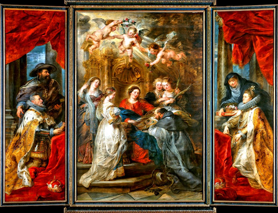 Peter Paul Rubens - The Triptych of St. Ildefonso - Google Art Project