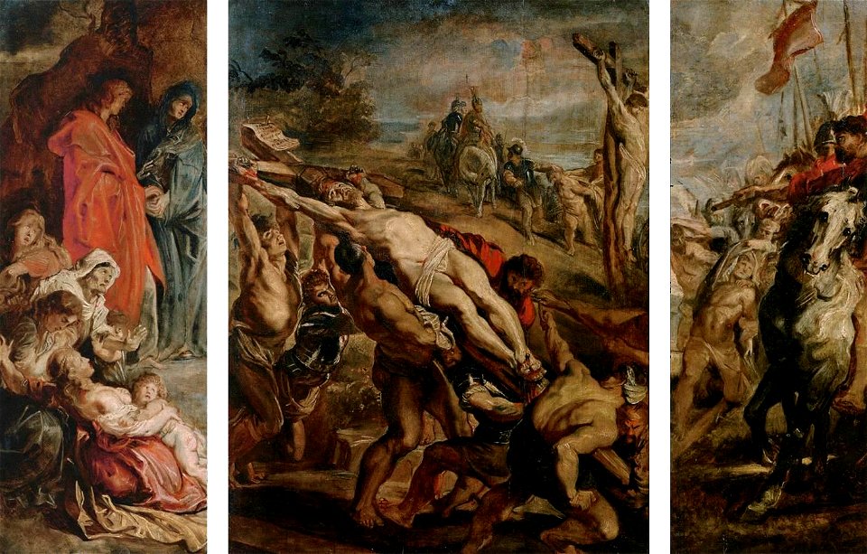 Peter Paul Rubens - Raising of the Cross - WGA20437