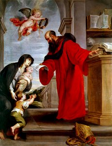 Peter Paul Rubens - Saint Ives of Treguier, Patron of Lawyers, Defender of Widows and Orphans - 64.459 - Detroit Institute of Arts. Free illustration for personal and commercial use.