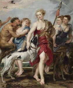 Peter Paul Rubens - Diana and Her Nymphs Departing for the Hunt - 1959.190 - Cleveland Museum of Art. Free illustration for personal and commercial use.