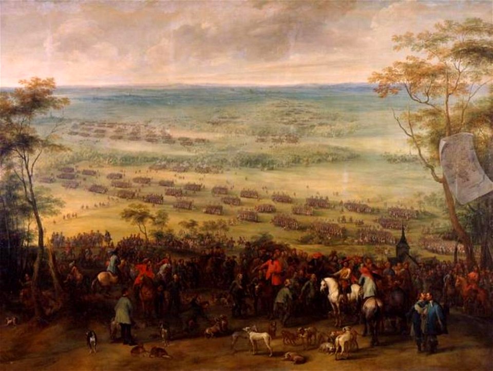Peter Snayers - De verrassingsaanaval der keizerlijke troepen onder Johann von Werth en Ottavio Piccolomini op de Zw - GG 1822 - Kunsthistorisches Museum